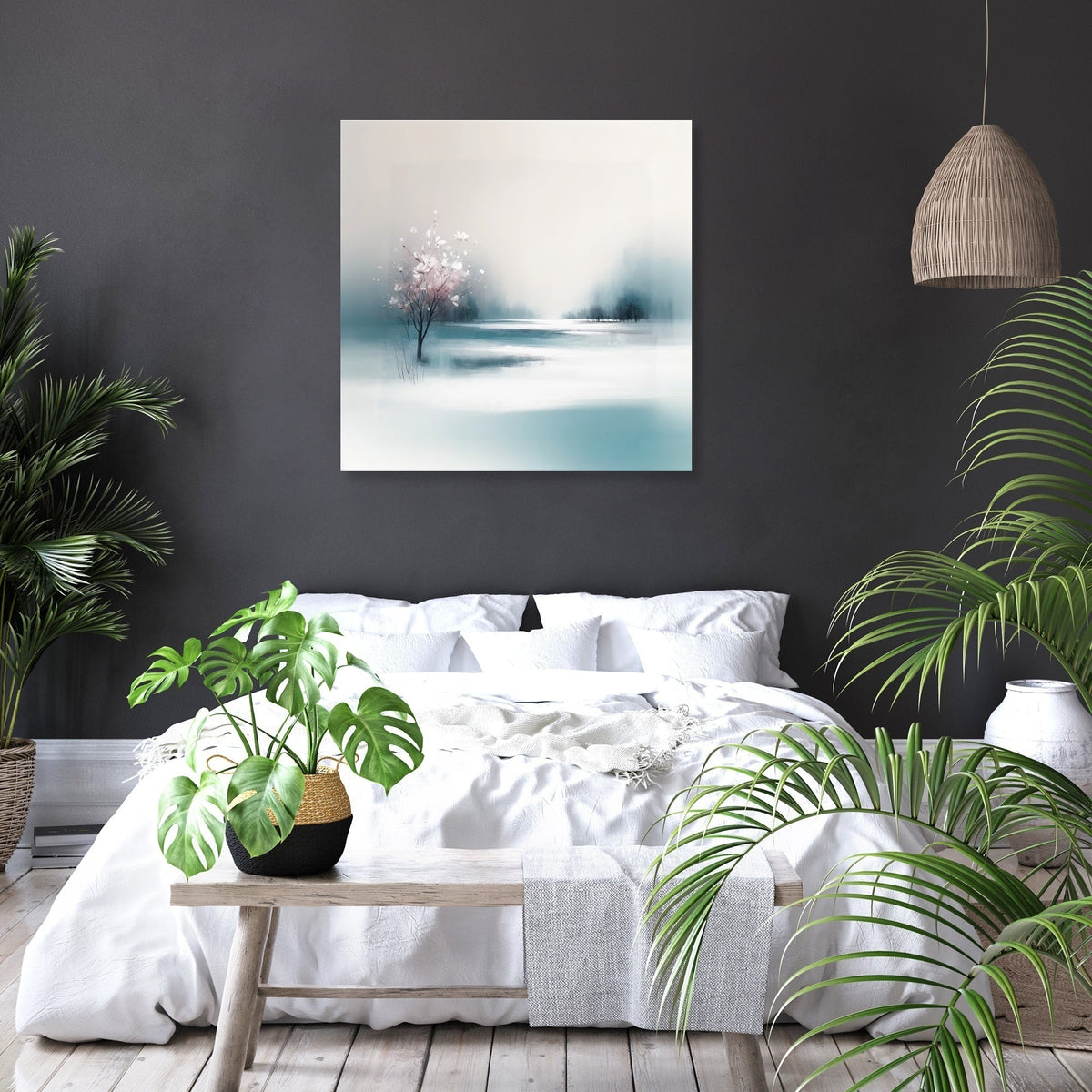 Winter's Silence Canvas