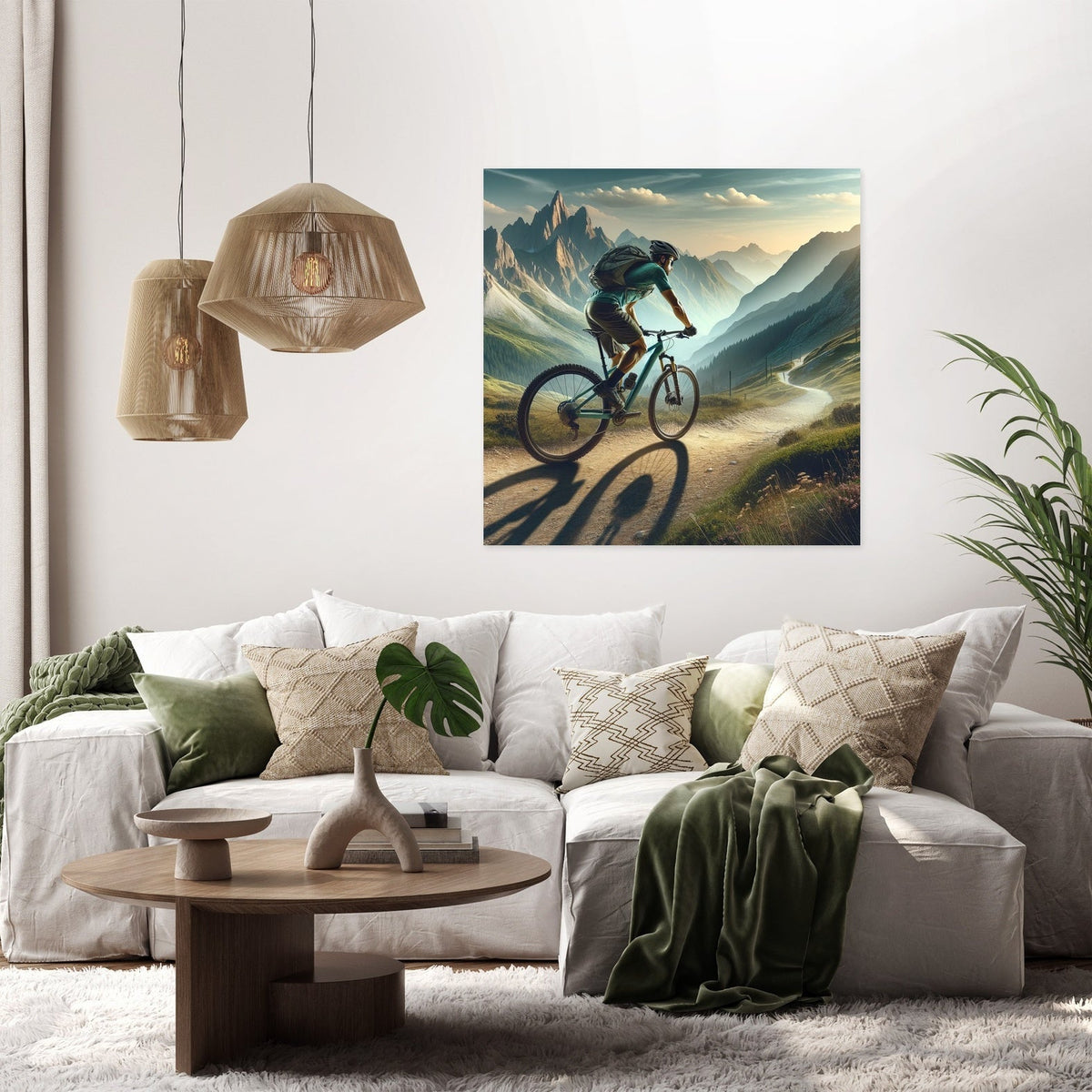 Mountain Trail Canvas