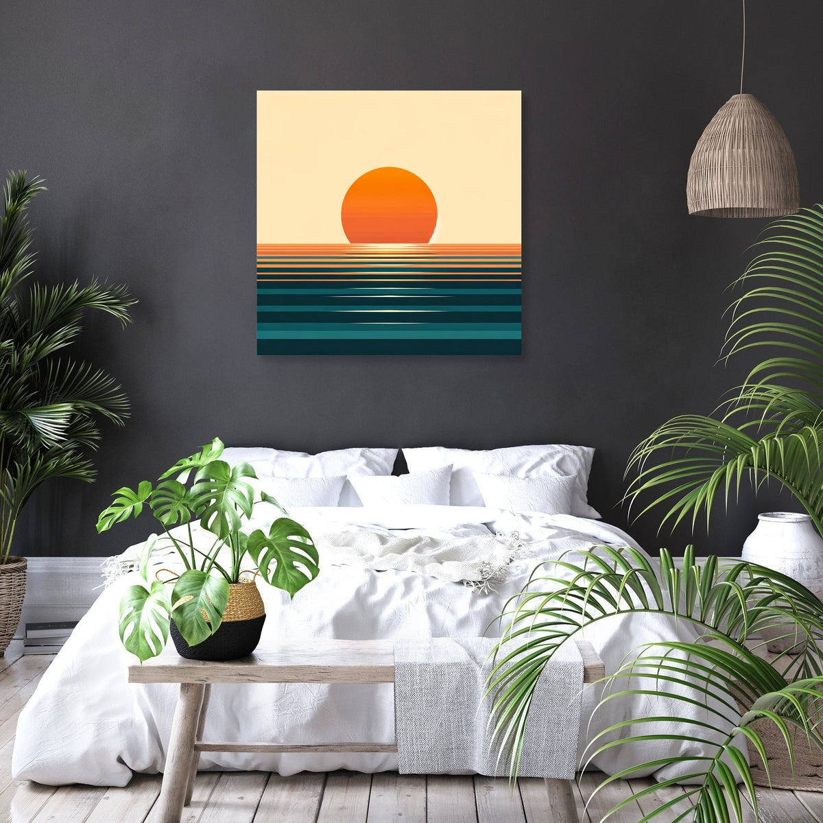Minimalist Horizon Canvas