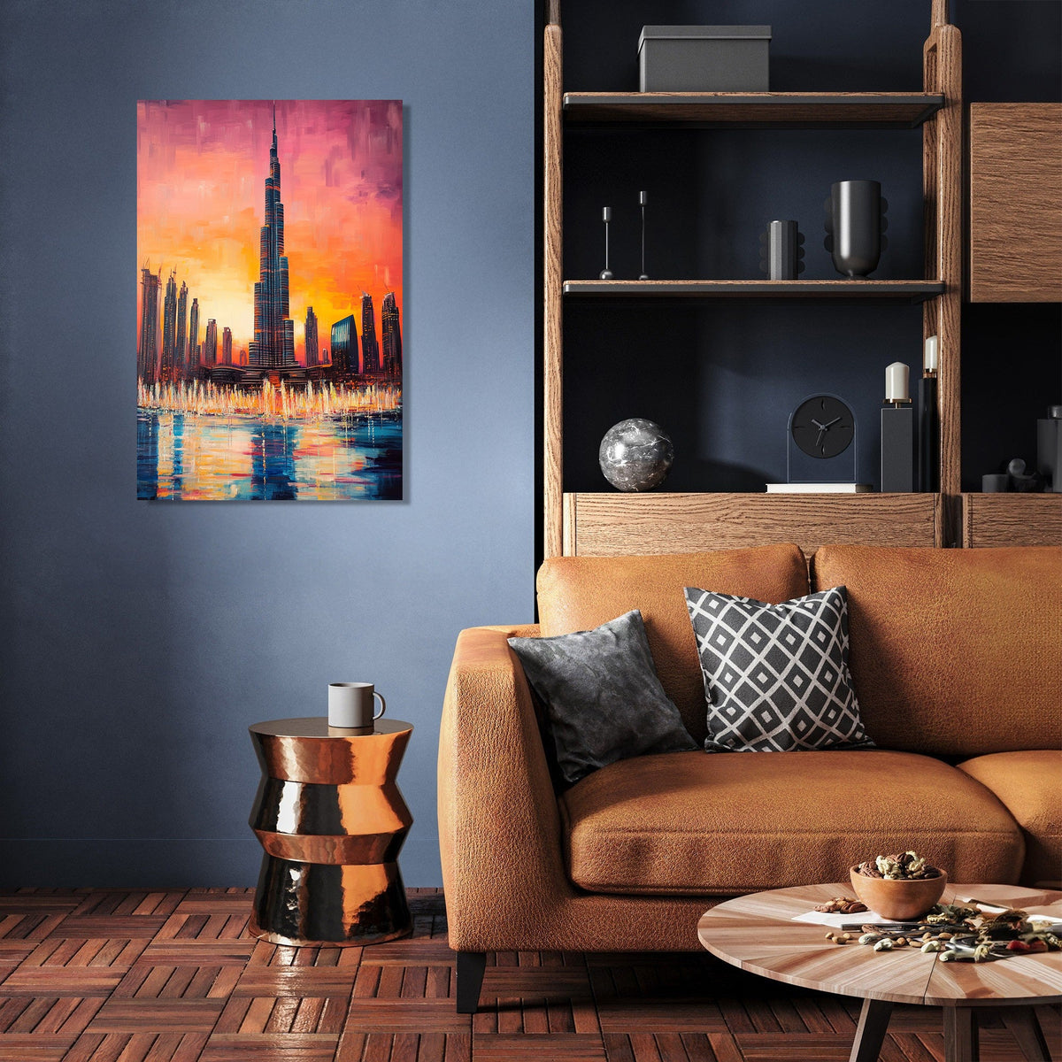 Burj Khalifa Sunrise Canvas