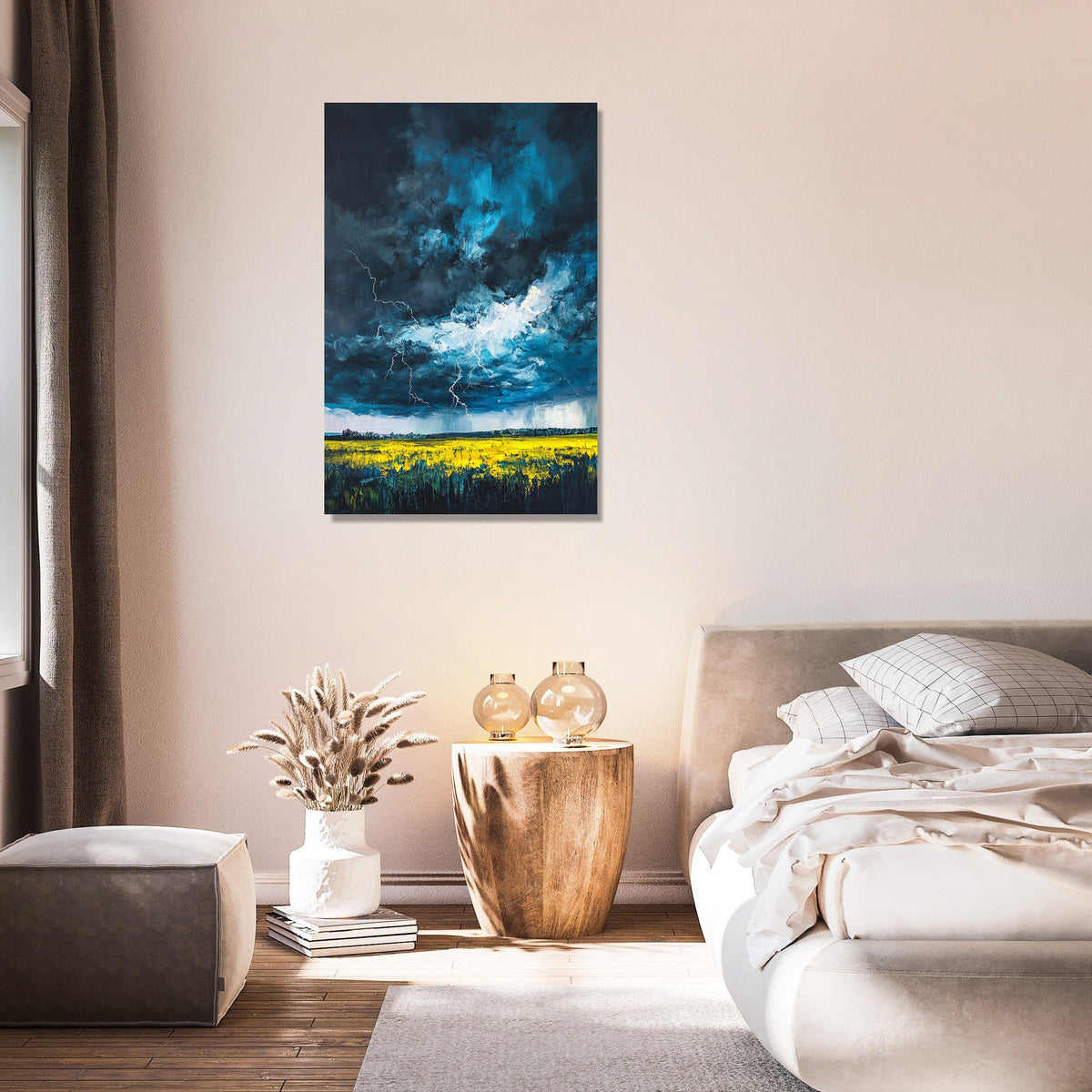 First Thunderstorm Canvas
