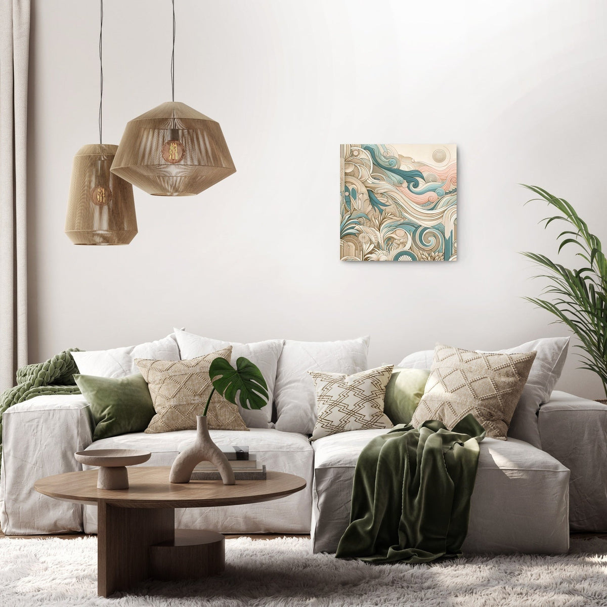 Seascape Whispers Mural Canvas