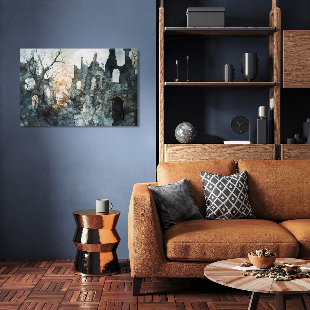 Fragmented Chaos Canvas