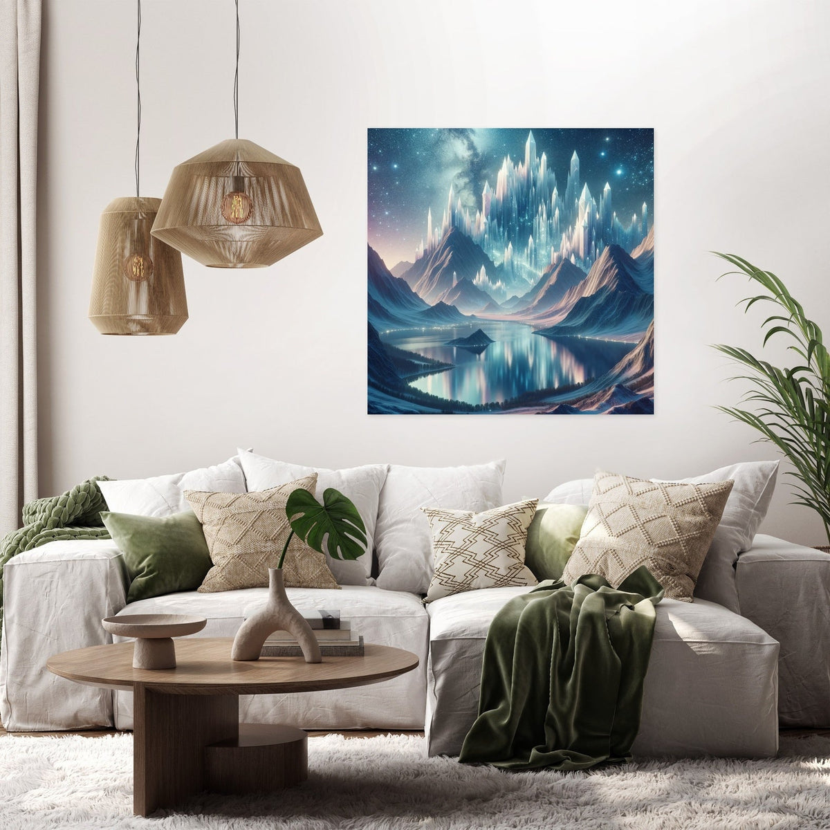 Mystic Peaks Canvas
