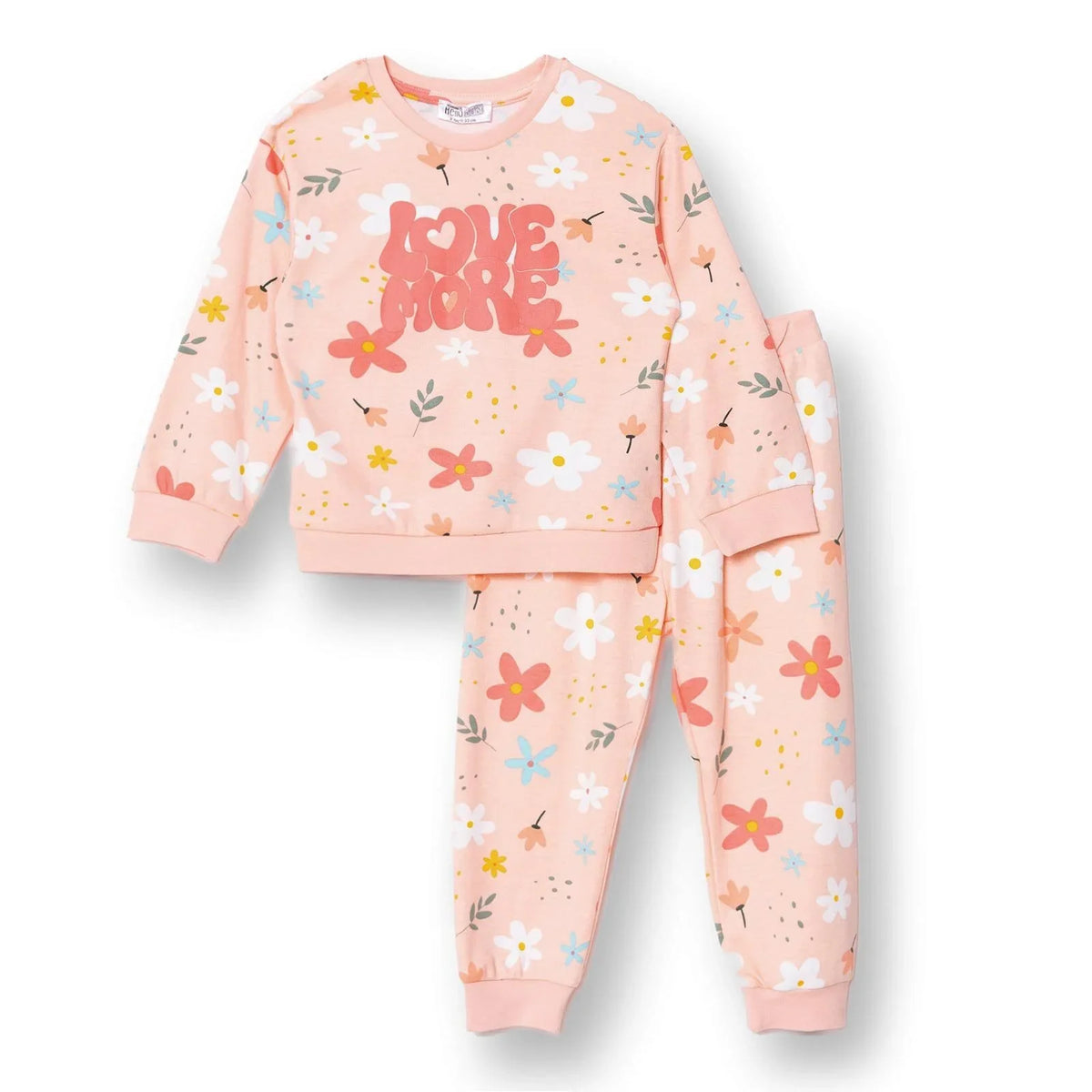 HelloBaby Long Sleeve Baby Tracksuit Set (3-6 Months to 4-5 Years)