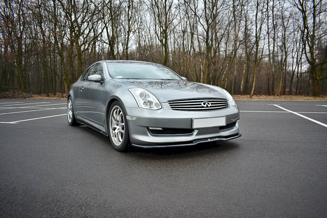 Maxton Design - Aftermarket  FRONT SPLITTER V.1 INFINITI G35 COUPE (2003-2007)