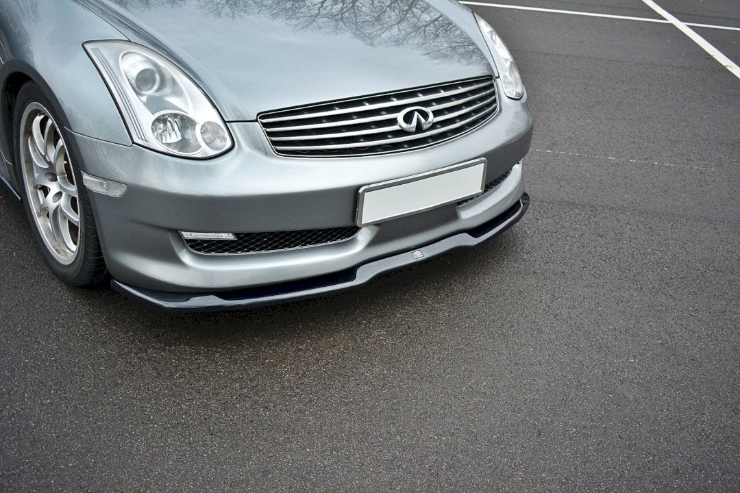 Maxton Design - Aftermarket  FRONT SPLITTER V.1 INFINITI G35 COUPE (2003-2007)