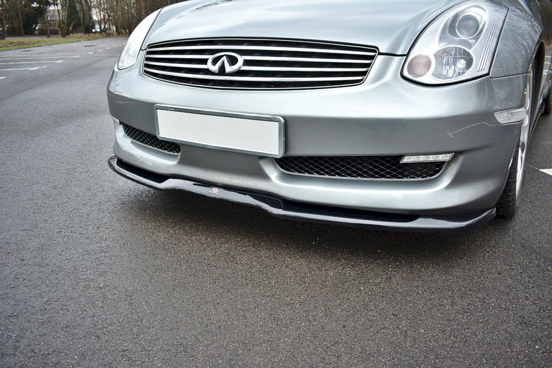 Maxton Design - Aftermarket  FRONT SPLITTER V.1 INFINITI G35 COUPE (2003-2007)