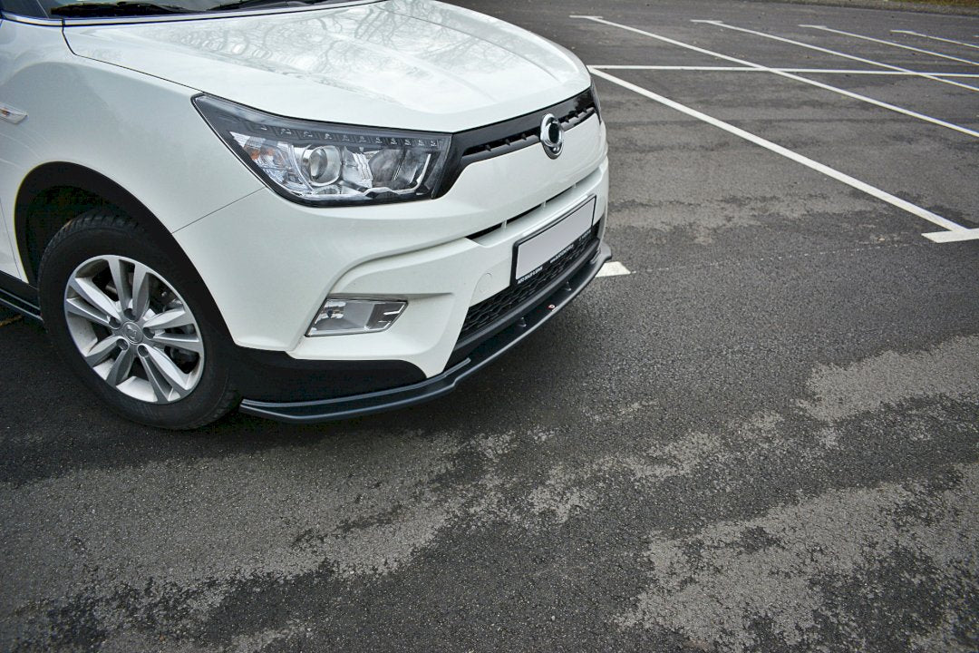 Maxton Design - Aftermarket  FRONT SPLITTER V.1 SSANGYONG TIVOLI (2015-2019)