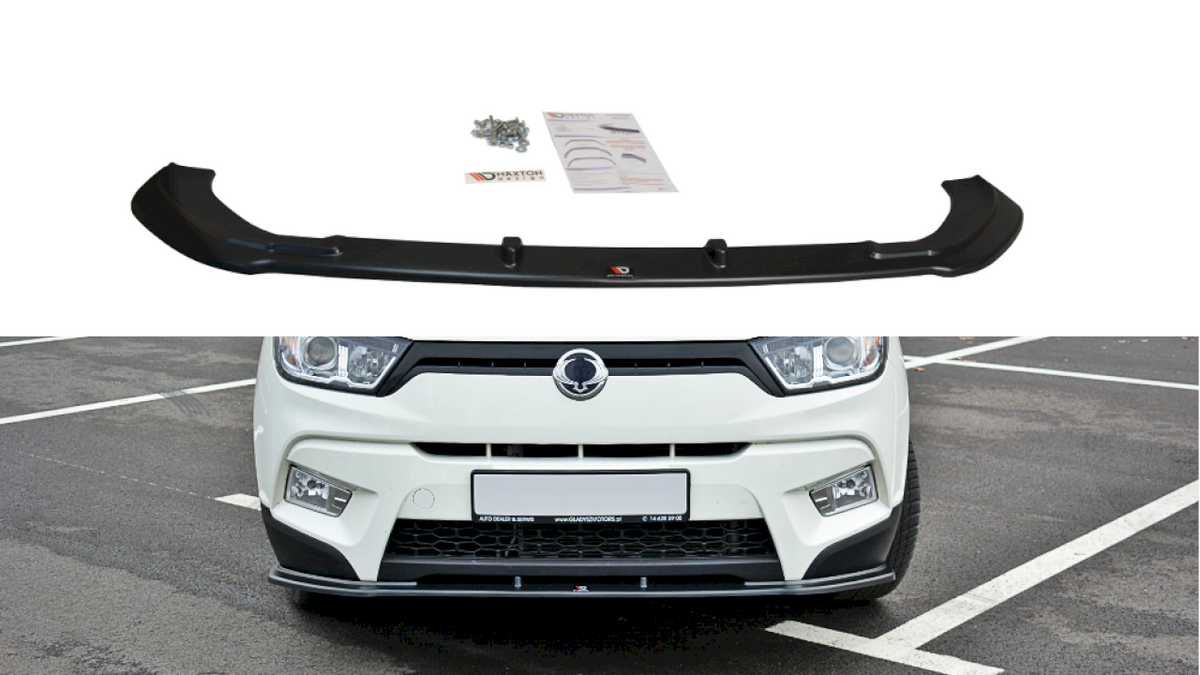 Maxton Design - Aftermarket  FRONT SPLITTER V.1 SSANGYONG TIVOLI (2015-2019)