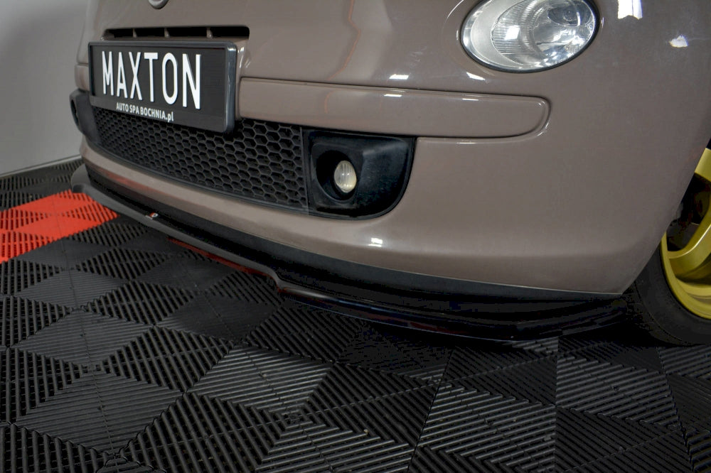 Maxton Design - Aftermarket  FRONT SPLITTER V.2 FIAT 500 PRE-FACELIFT (2007-2014)