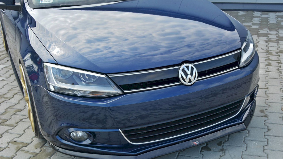 Maxton Design - Aftermarket  FRONT SPLITTER V.2 VW JETTA MK6 SEDAN PRE-FACELIFT (2011-2014)