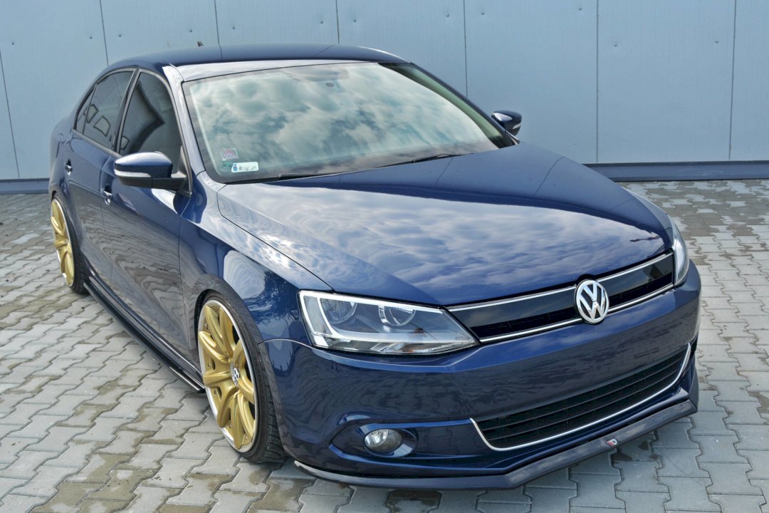 Maxton Design - Aftermarket  FRONT SPLITTER V.2 VW JETTA MK6 SEDAN PRE-FACELIFT (2011-2014)