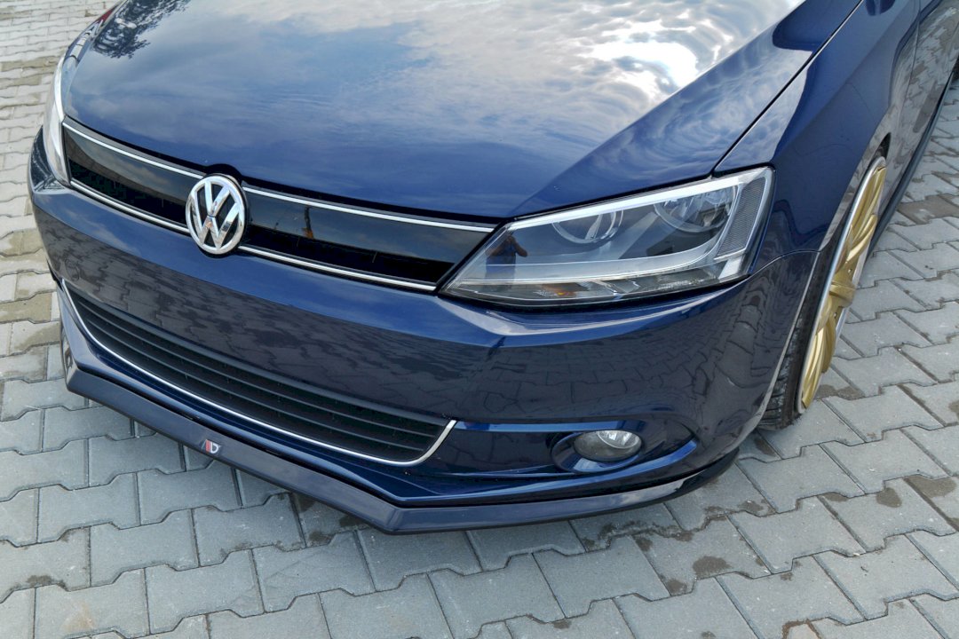 Maxton Design - Aftermarket  FRONT SPLITTER V.2 VW JETTA MK6 SEDAN PRE-FACELIFT (2011-2014)