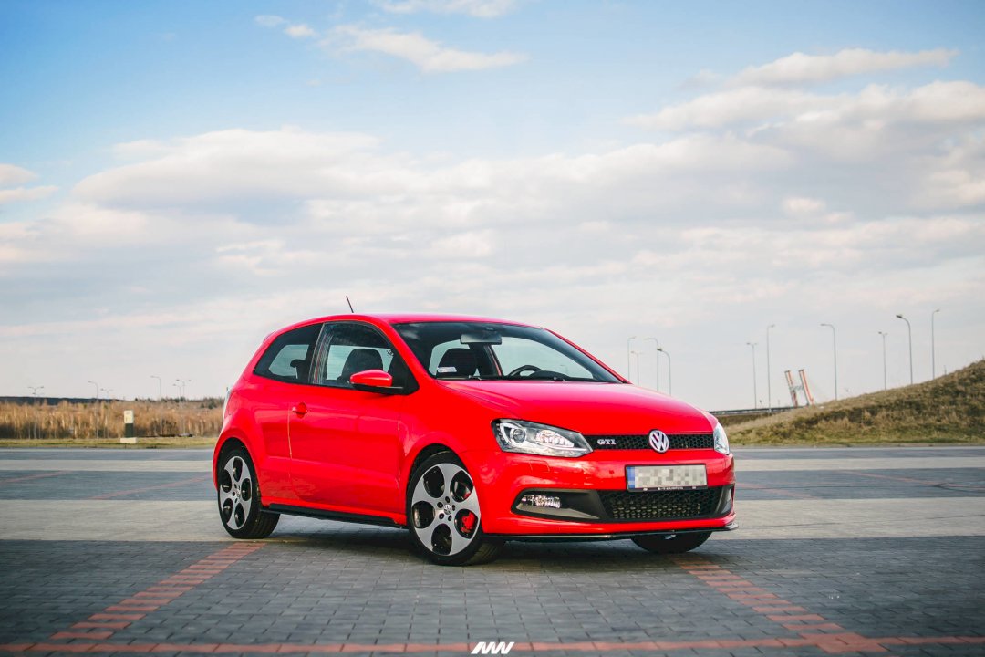 Maxton Design - Aftermarket  Front Splitter V.2 Volkswagen Polo GTI Mk5 (2009-2014)