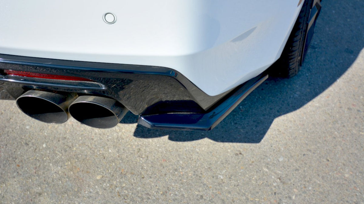 Maxton Design - Aftermarket  REAR SIDE SPLITTERS CHEVROLET CAMARO 6TH-GEN. PHASE-I 2SS COUPE (2016-18)