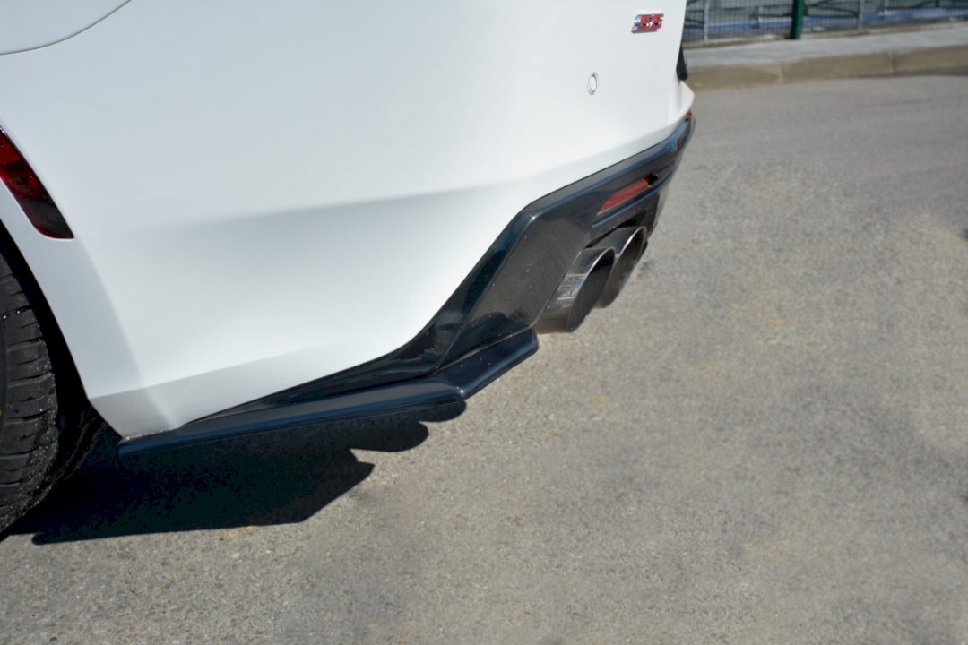 Maxton Design - Aftermarket  REAR SIDE SPLITTERS CHEVROLET CAMARO 6TH-GEN. PHASE-I 2SS COUPE (2016-18)