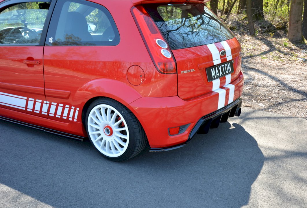 Maxton Design - Aftermarket  REAR SIDE SPLITTERS FORD FIESTA MK 6 ST (2004-2007)