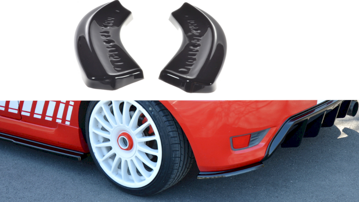 Maxton Design - Aftermarket  REAR SIDE SPLITTERS FORD FIESTA MK 6 ST (2004-2007)