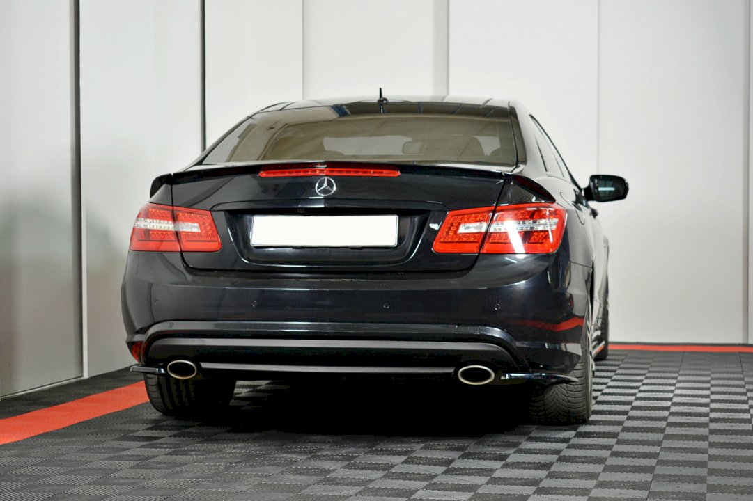 Maxton Design - Aftermarket  REAR SIDE SPLITTERS MERCEDES-BENZ E-CLASS W207 COUPE AMG LINE (2009-2012)