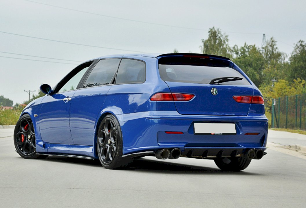 Maxton Design - Aftermarket  REAR DIFFUSER ALFA ROMEO 156 GTA SPORTWAGON (2002-2005)