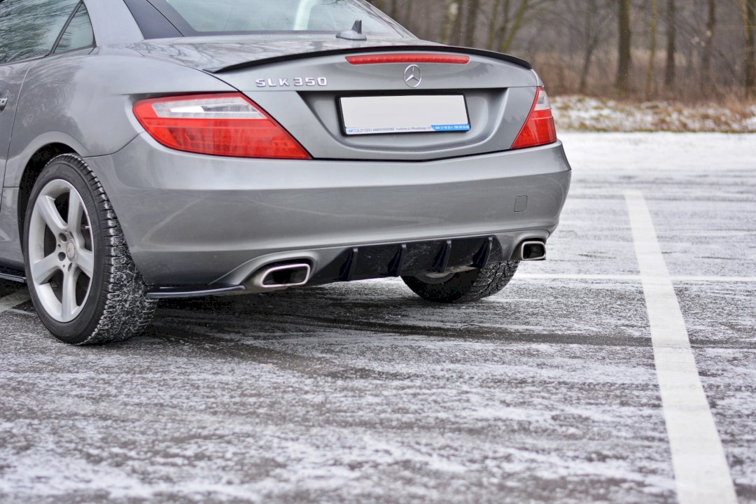 Maxton Design - Aftermarket  REAR DIFFUSER MERCEDES-BENZ SLK R172 STANDARD (2011-2015)