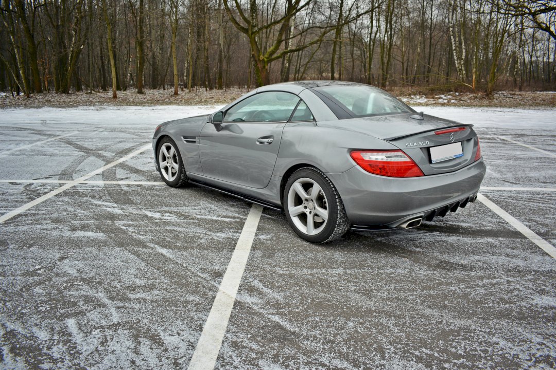 Maxton Design - Aftermarket  REAR DIFFUSER MERCEDES-BENZ SLK R172 STANDARD (2011-2015)