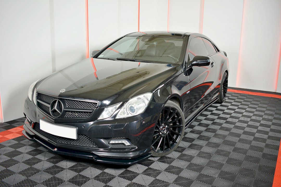 Maxton Design - Aftermarket  SIDE SKIRTS SPLITTERS MERCEDES-BENZ E-CLASS W207 COUPE AMG LINE (2009-2012)