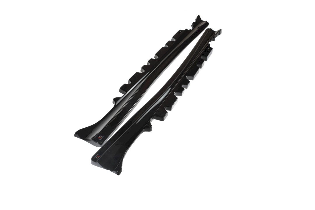 Maxton Design - Aftermarket  SIDE SKIRTS SPLITTERS MERCEDES-BENZ E-CLASS W207 COUPE AMG LINE (2009-2012)