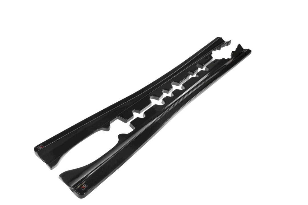 Maxton Design - Aftermarket  SIDE SKIRTS SPLITTERS MERCEDES-BENZ E-CLASS W207 COUPE AMG LINE (2009-2012)