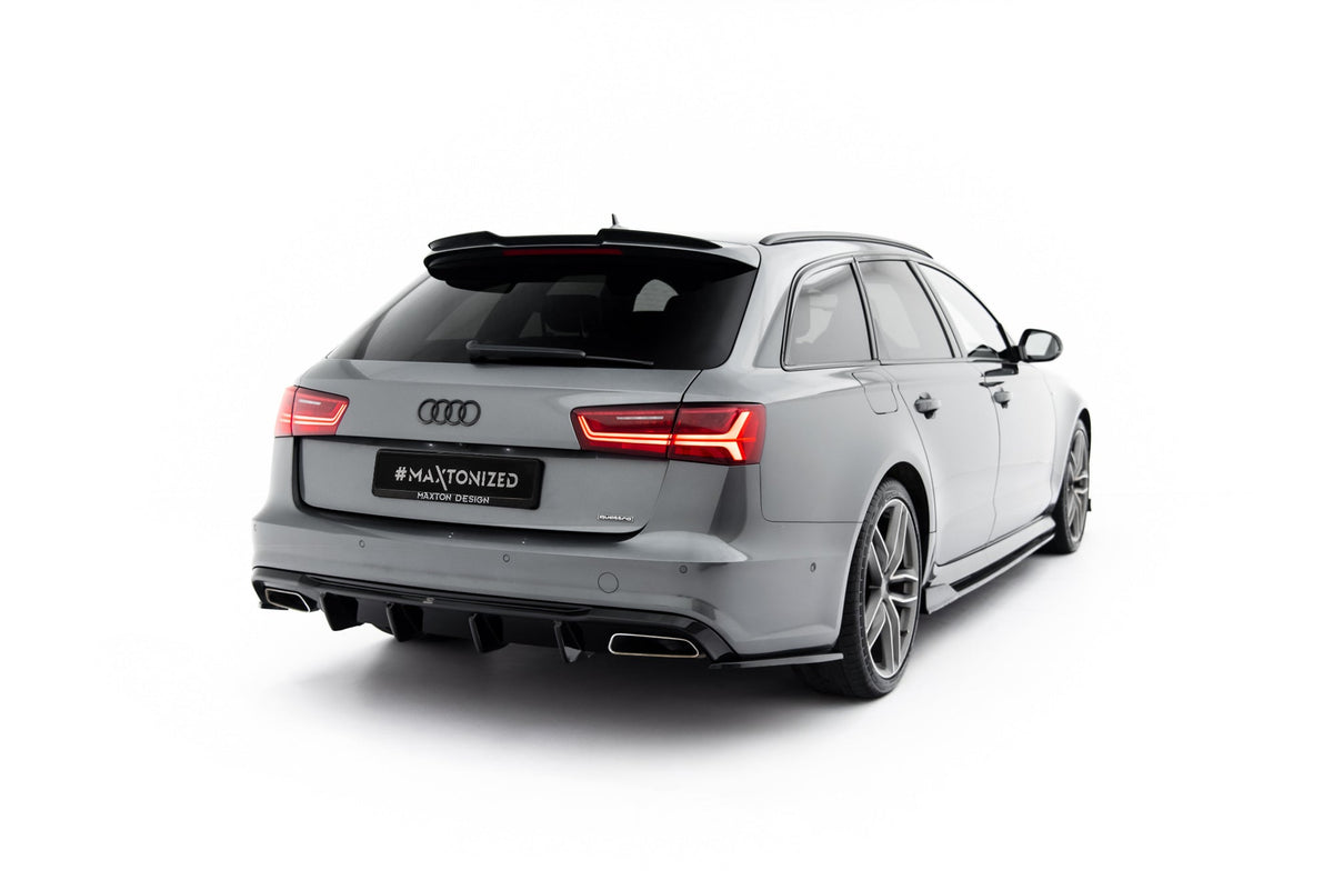 Maxton Design - Aftermarket  Spoiler CAP Audi A6 C7 Avant S-Line / S6 C7 Preface / Facelift