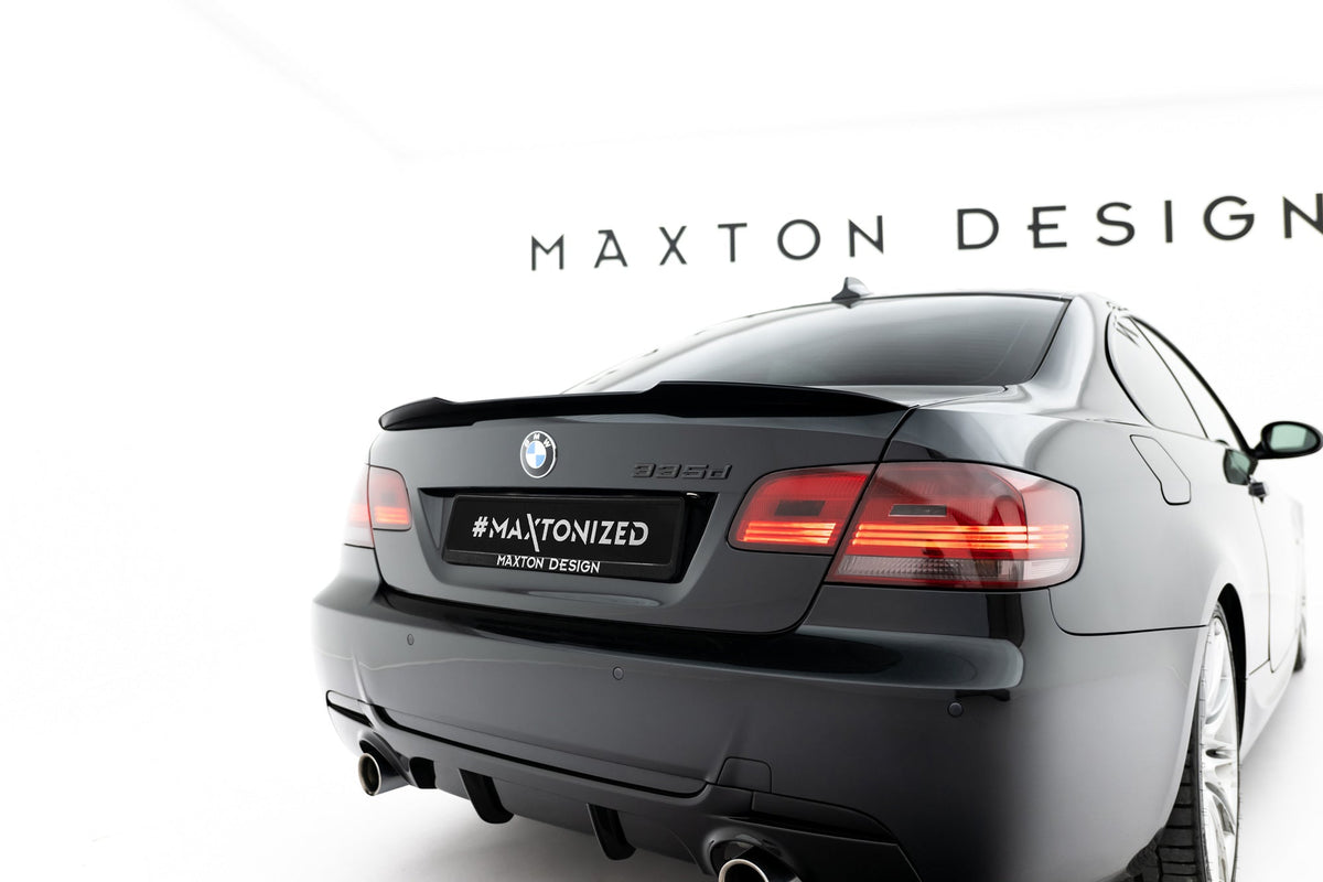 Maxton Design - Aftermarket  BOOT EXTENSION LIP BMW 3 E92 M-SPORT FACELIFT 2009-2013