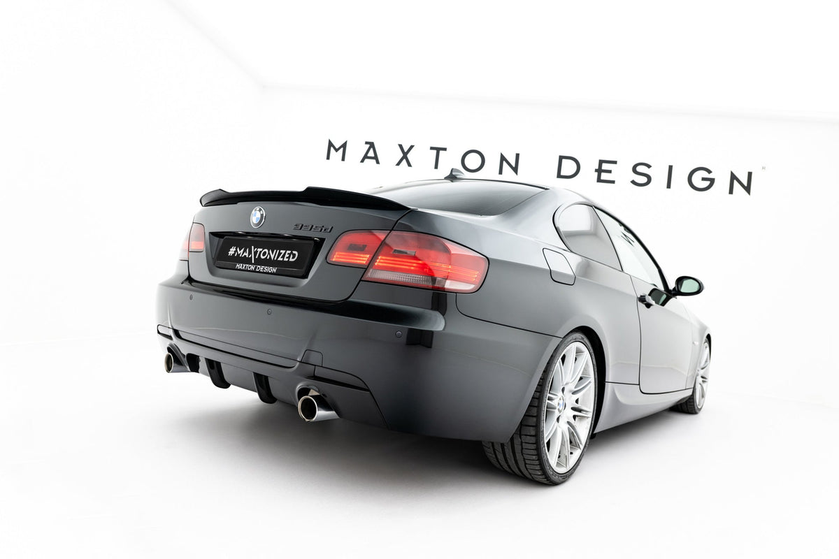 Maxton Design - Aftermarket  BOOT EXTENSION LIP BMW 3 E92 M-SPORT FACELIFT 2009-2013
