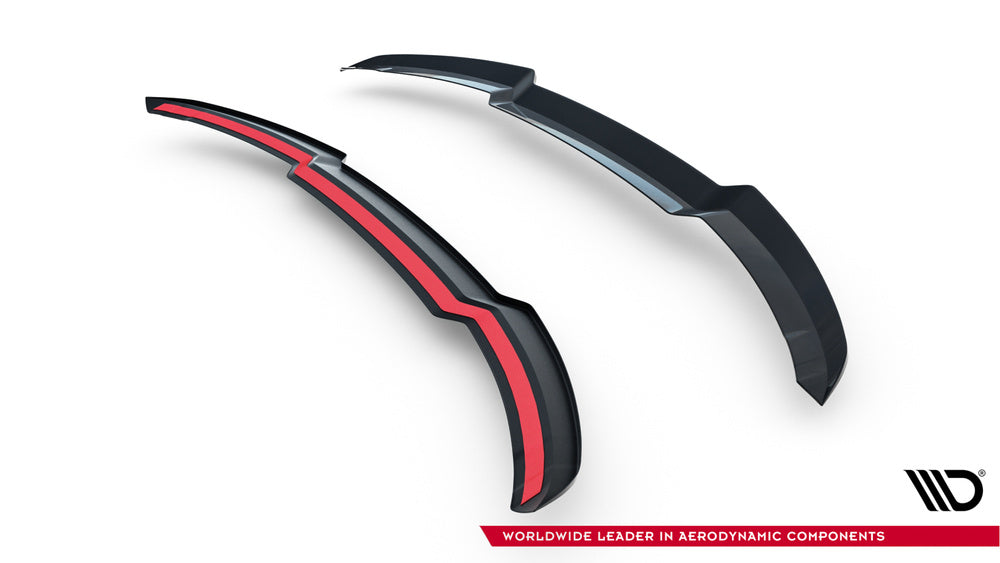 Maxton Design - Aftermarket  Spoiler CAP Audi SQ7 / Q7 S-Line Mk2 / Mk2 Facelift