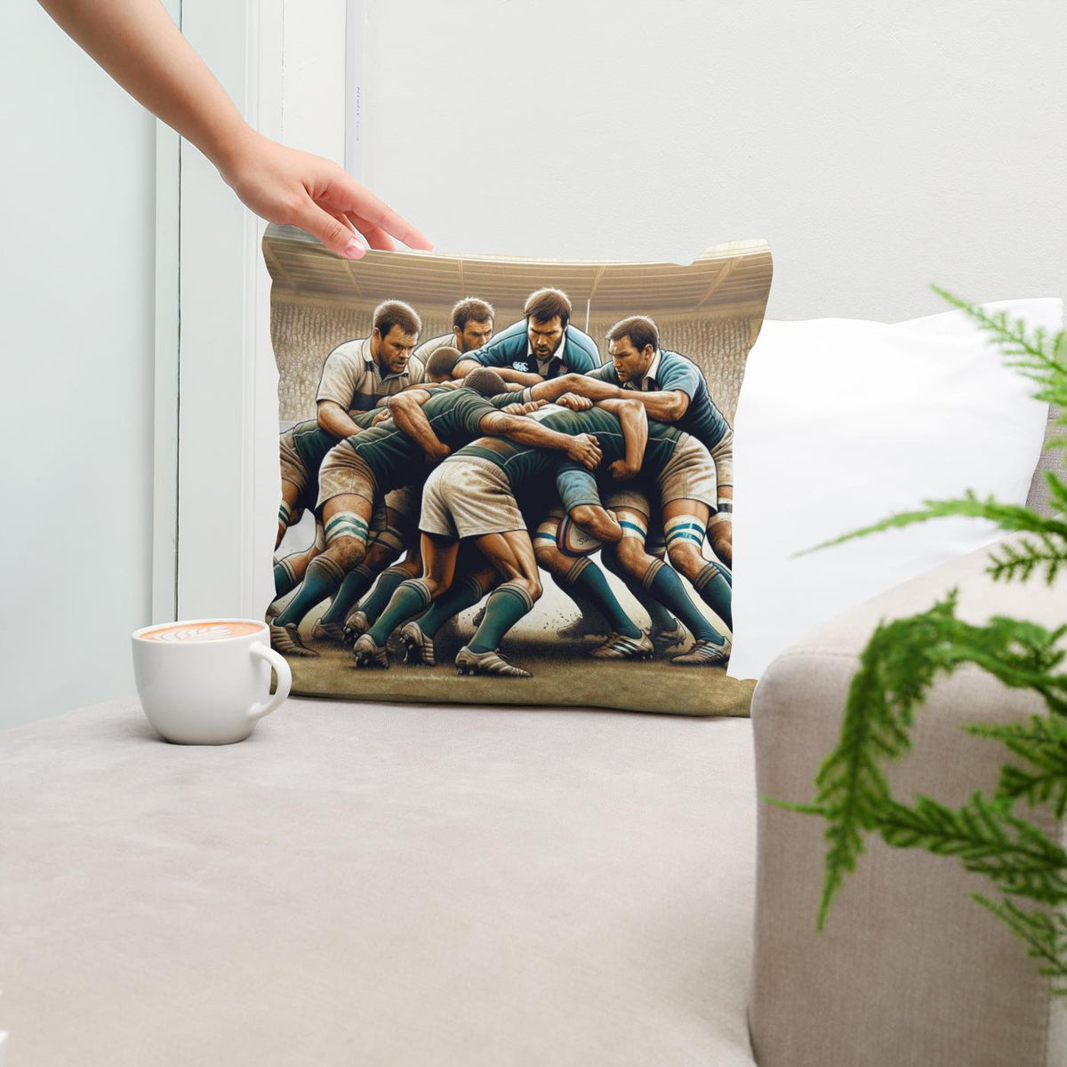 Scrum Union Cotton Cushion