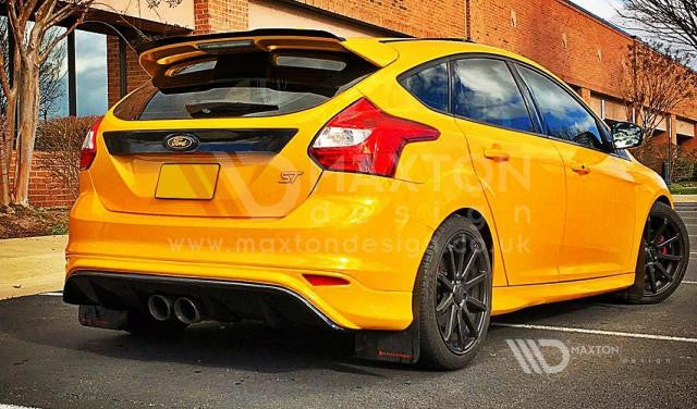 Maxton Design - Aftermarket  REAR VALANCE RS2015 LOOK FORD FOCUS MK3 ST (PREFACE)