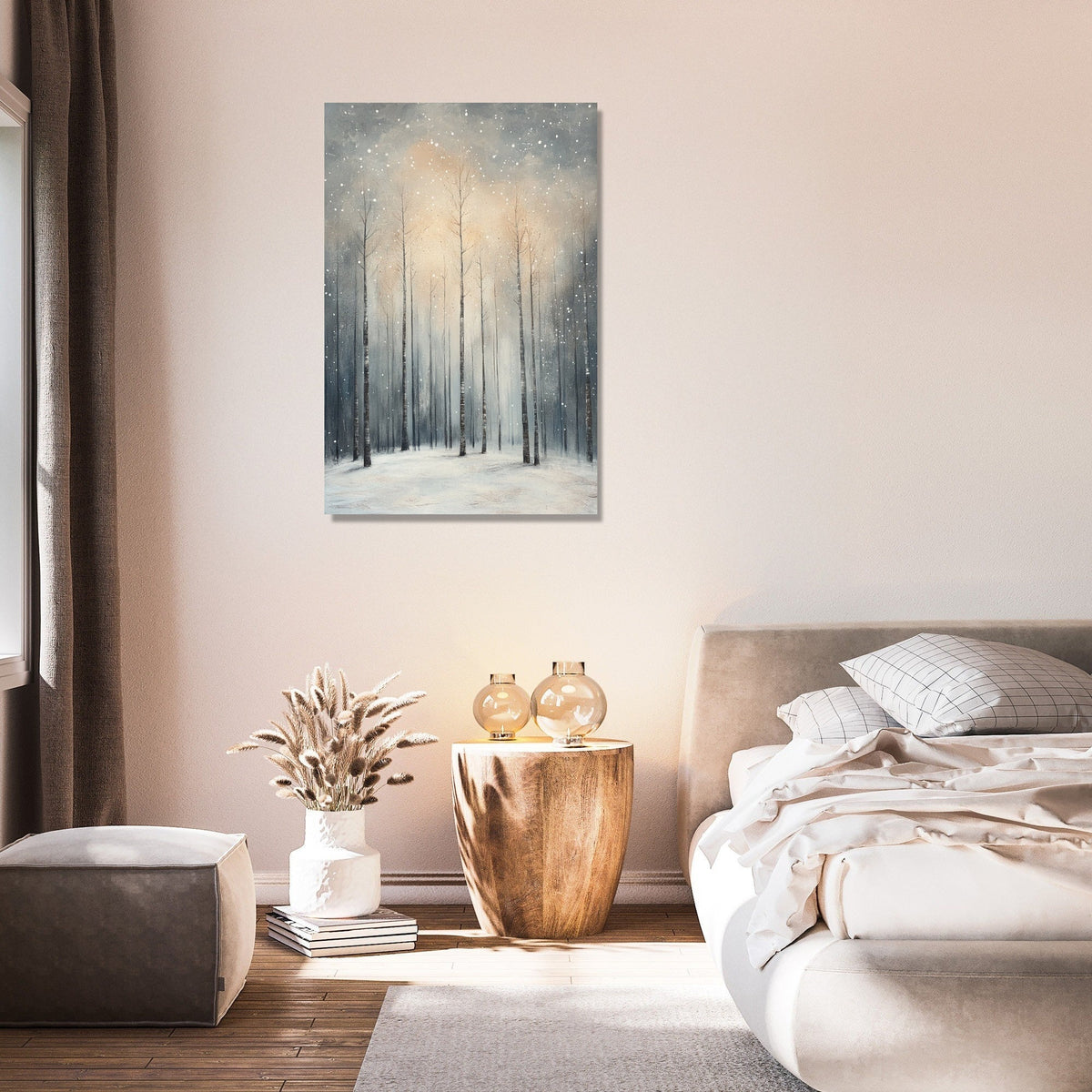 Whispering Snowfall Canvas