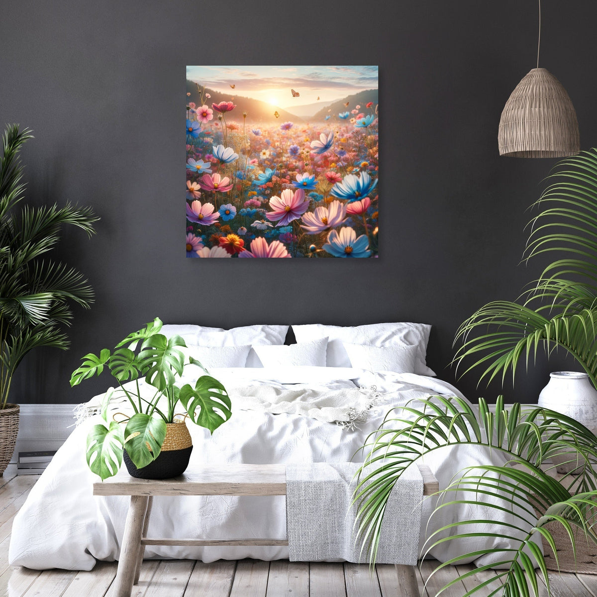 Afternoon Wildflower Canvas