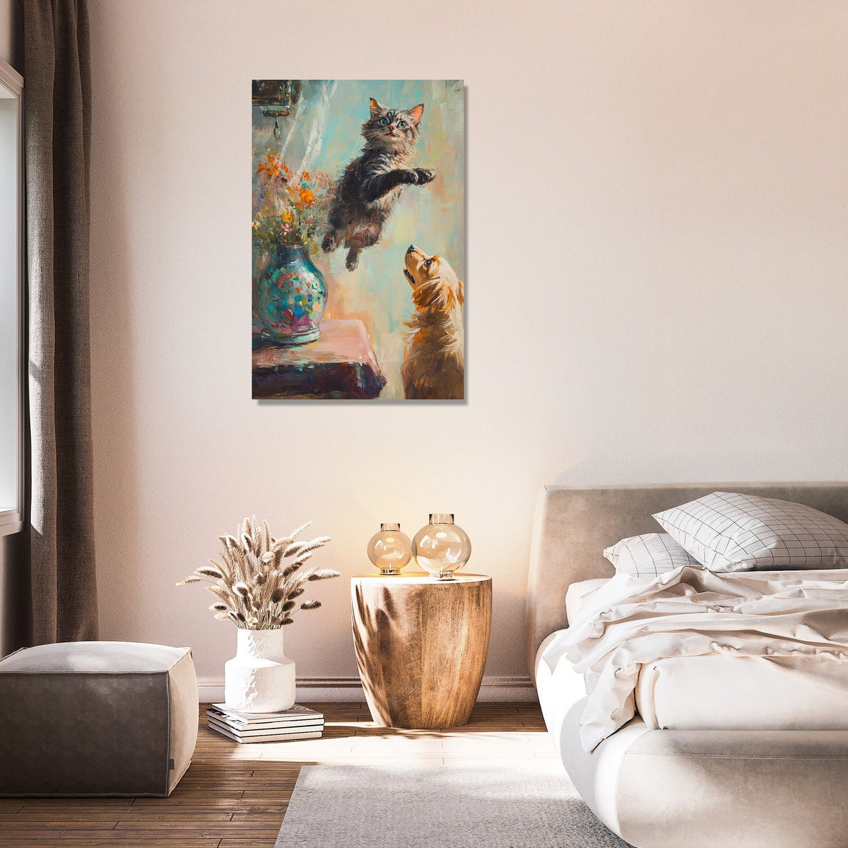 Cat's Mischief Canvas