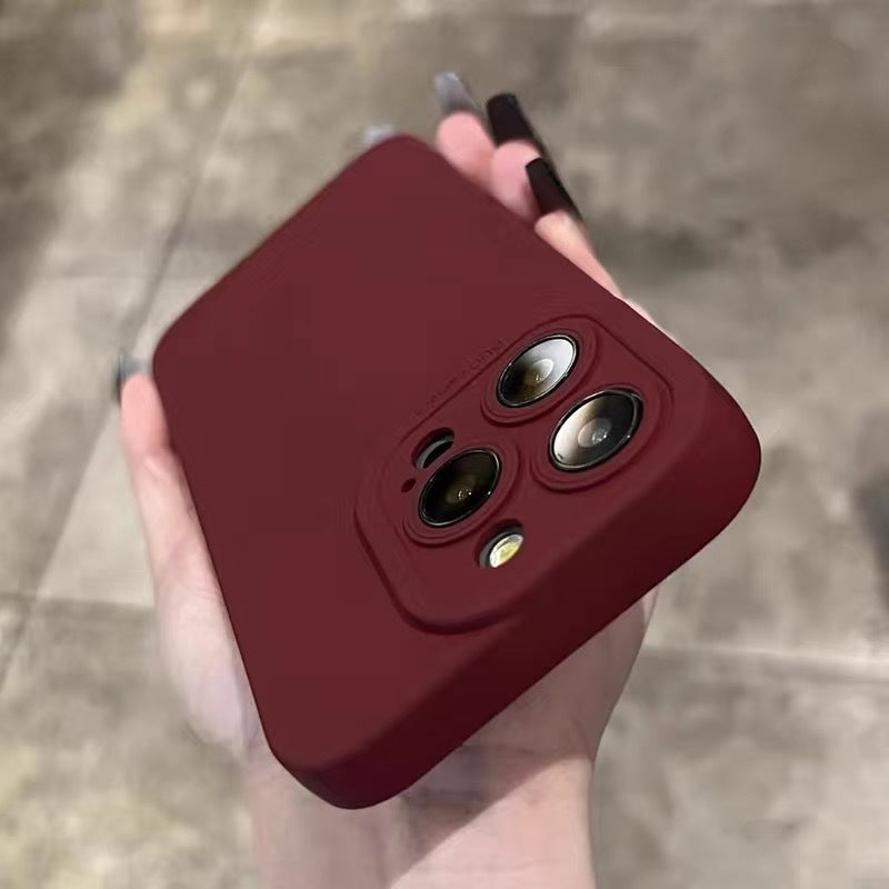 Dark Purple Phone Case Liquid Silicone