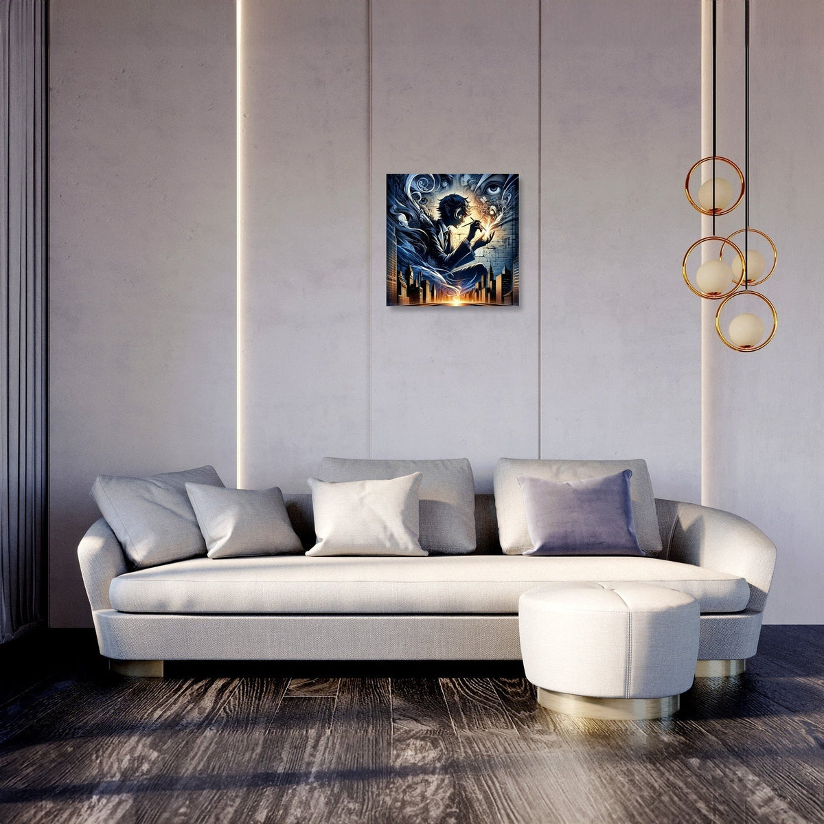 Enigmatic Dusk Puzzle- Manga Canvas