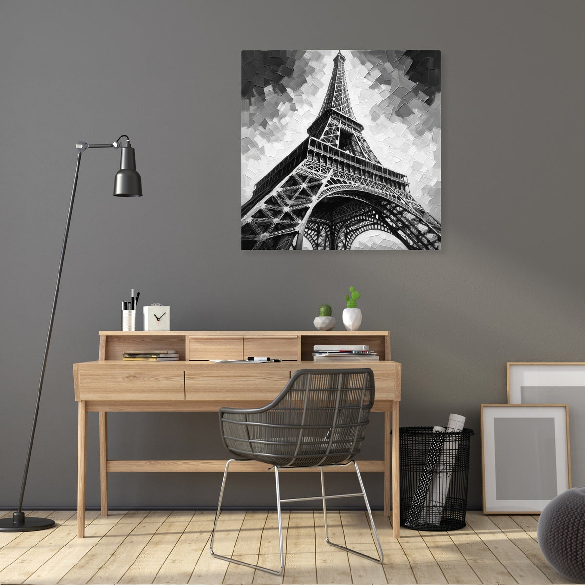 Mystique of Paris Eiffel Tower Canvas