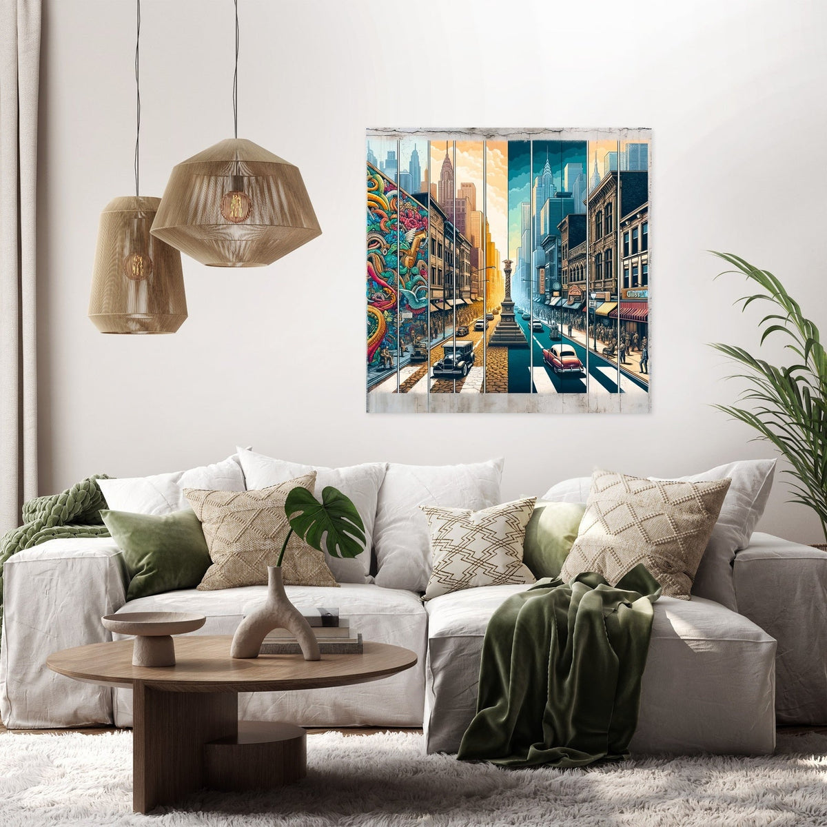 City Evolution Canvas