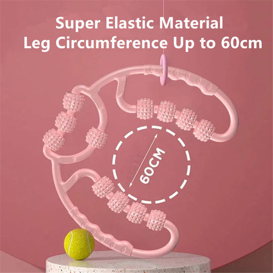 Adjustable Leg Massage Roller – 360° Ergonomic Fit