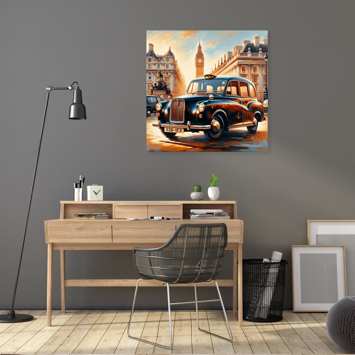 Timeless Journey London Taxi Canvas