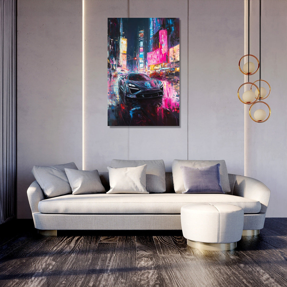 Electric Revolution Canvas