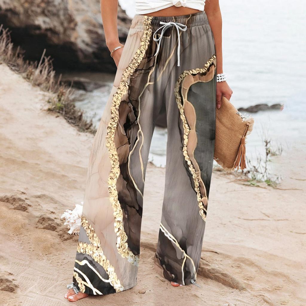 Versatile Ethnic Botanical Women's Pants