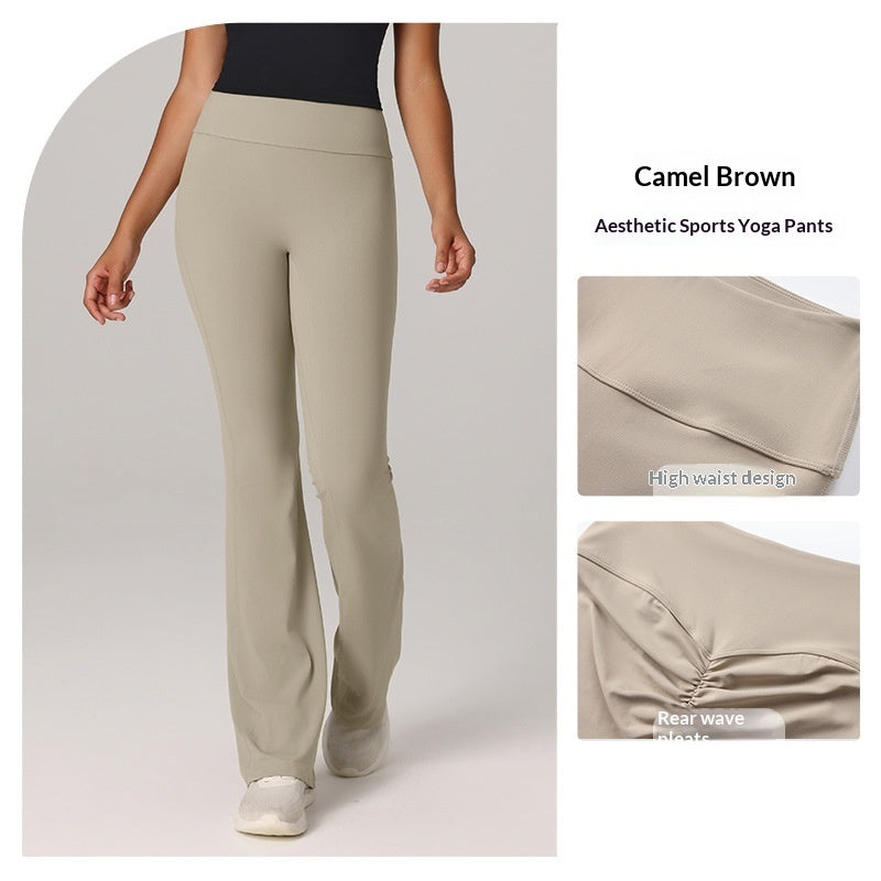 Butt-lifting Fitness Flared Yoga Running And Pilates Pants