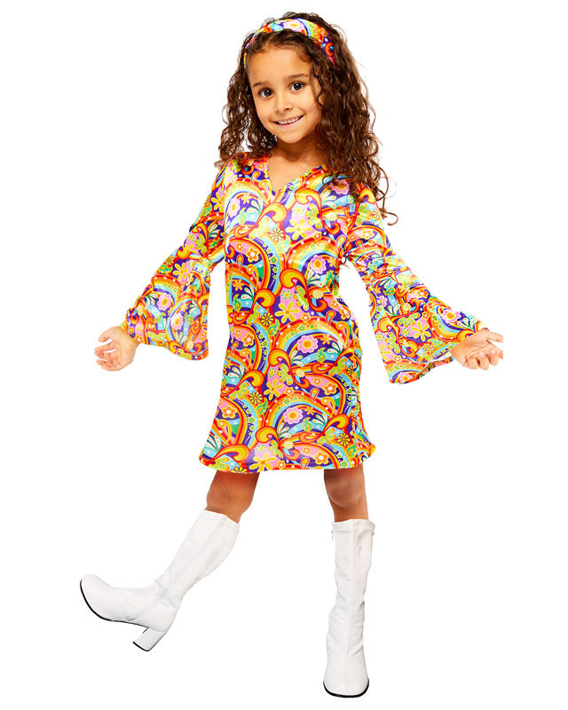 Rainbow Hippie - Child Costume