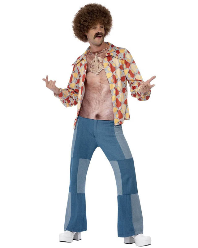 Chest Hair Vest - Adult Costume